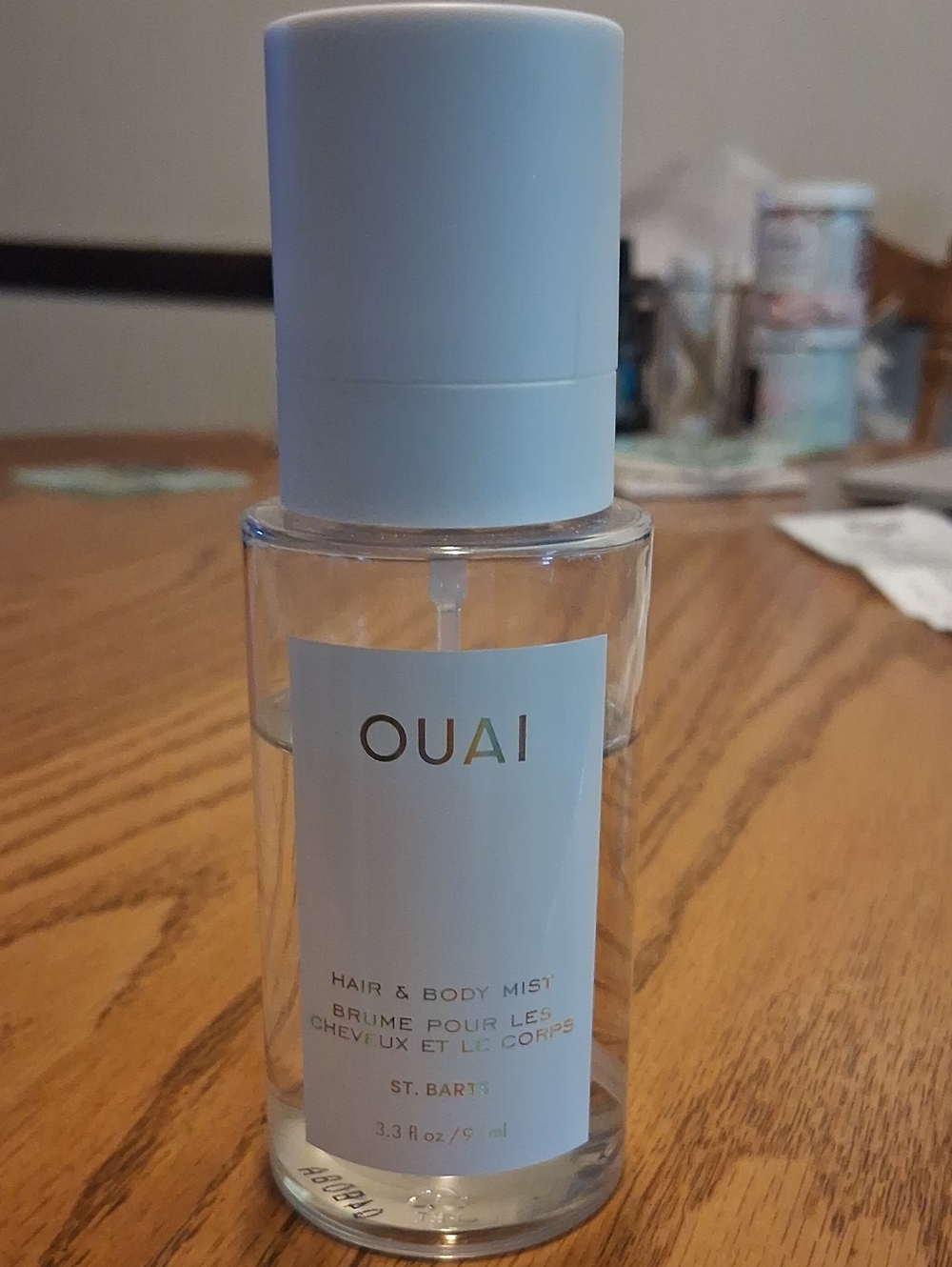 OUAI St. Barts Hair & Body Mist Bottle in White